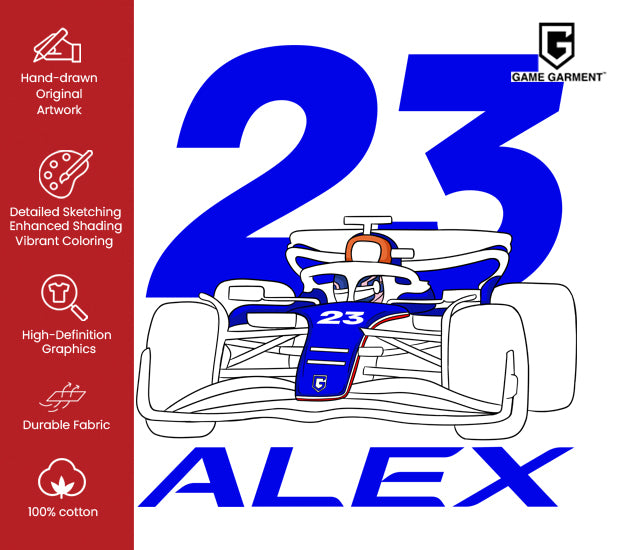 Formula #23 Thai Motorsports Racing Driver - Alex