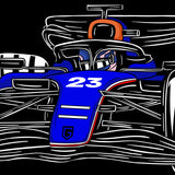 Formula #23 Thai Motorsports Racing Driver - Alex