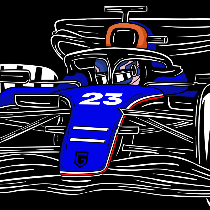 Formula #23 Thai Motorsports Racing Driver - Alex