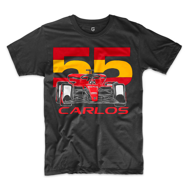 Formula Spanish Motorsports Racing Driver - Carlos #55