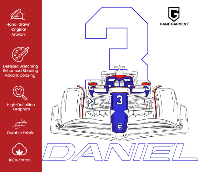 Formula #3 Australian Motorsports Racing Driver - Daniel