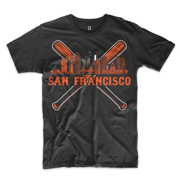 San Francisco Baseball Skyline