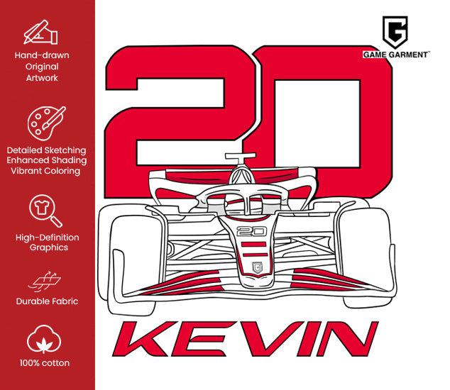 Formula #20 Danish Motorsports Racing Driver - Kevin