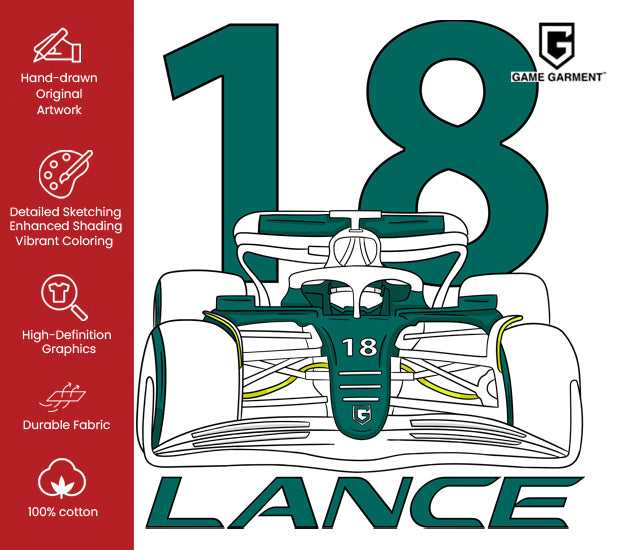 Formula #18 Canadian Motorsports Racing Driver - Lance