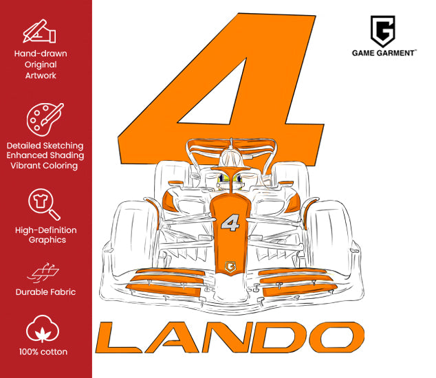 Formula British Motorsports Racing Driver - Lando #4