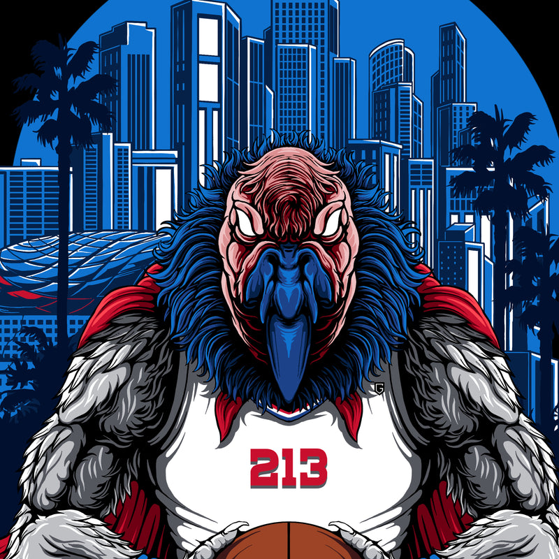Los Angeles Chuck Basketball Shirt