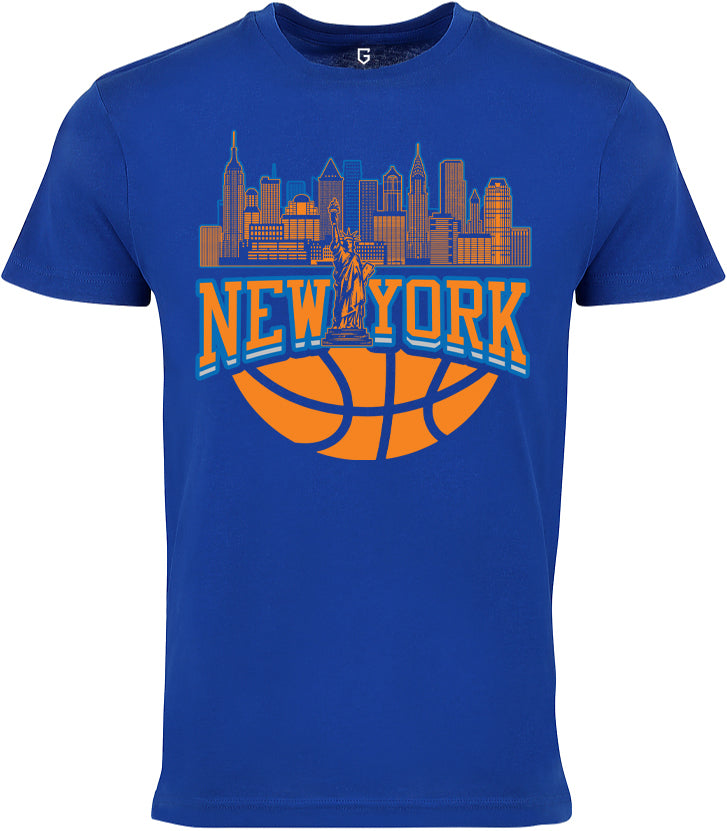 New York Basketball Skyline Shirt