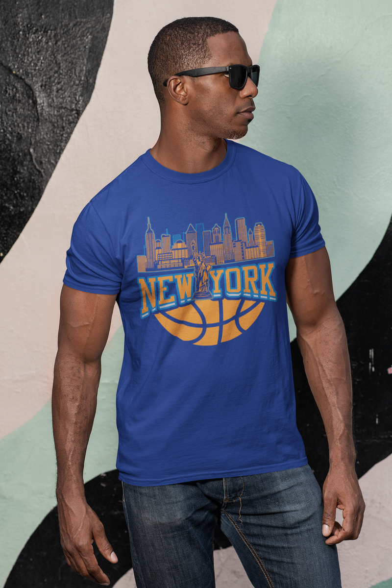 New York Basketball Skyline Shirt