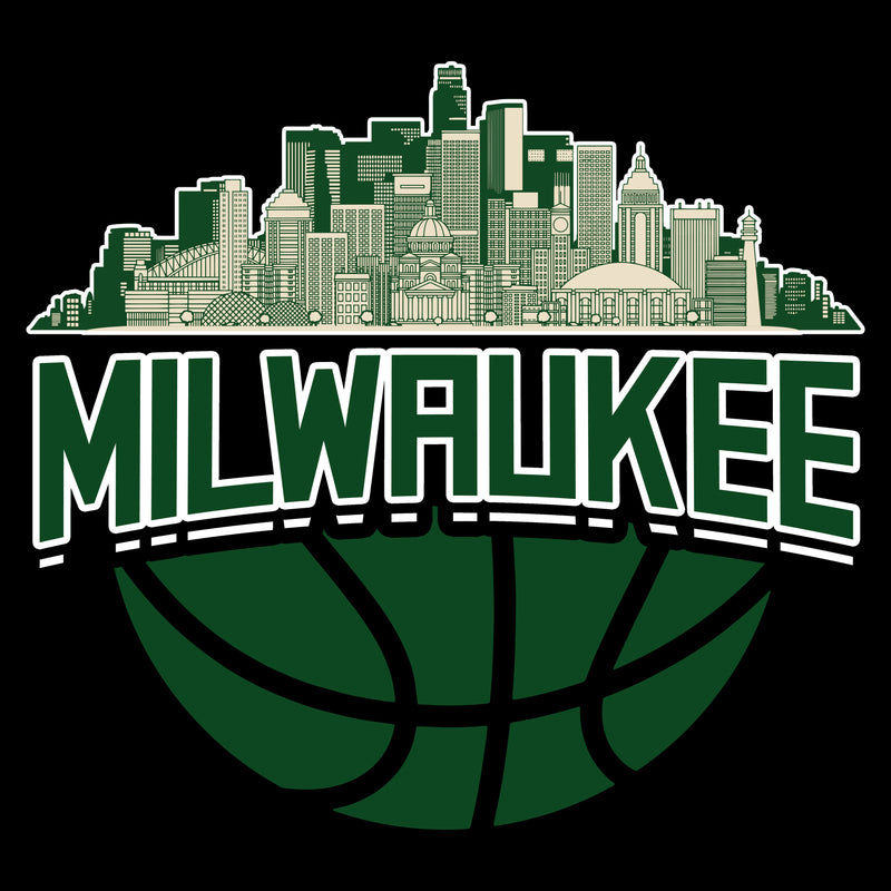 Milwaukee Basketball Skyline Shirt