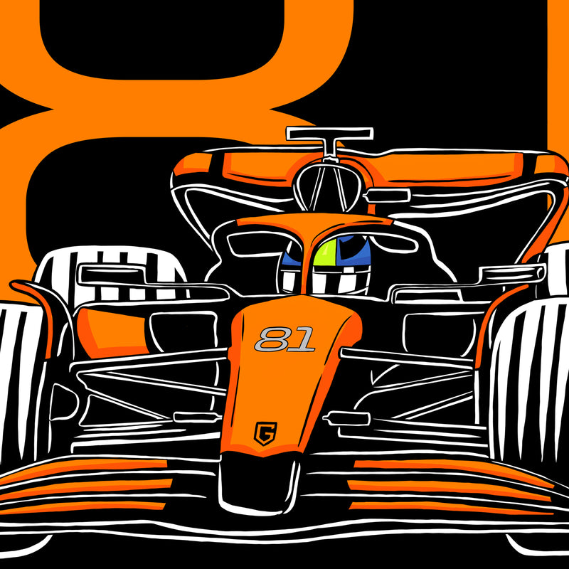 Formula #81 Australian Motorsports Racing Driver - Oscar