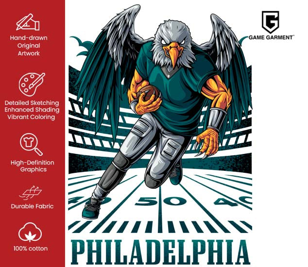 Philadelphia Run Football Shirt