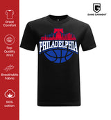 Philadelphia Basketball Skyline Shirt