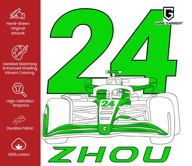 Formula #24 Chinese Motorsports Racing Driver - Zhou