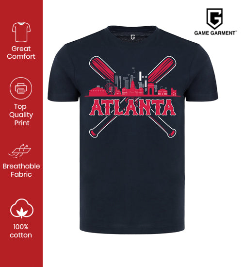 Atlanta Baseball Skyline