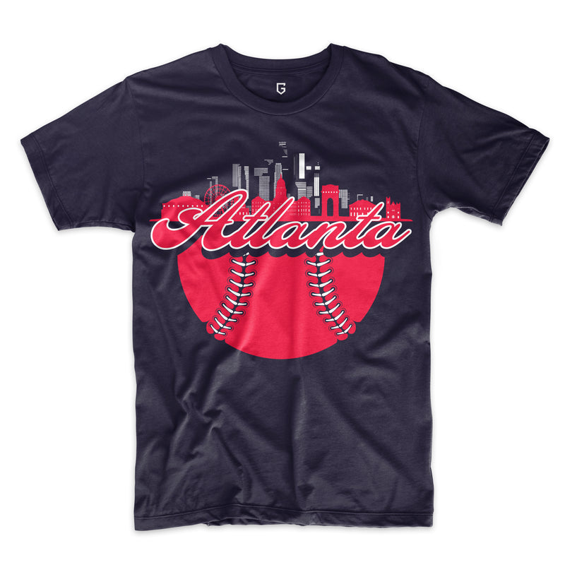 Classic Baseball Skyline - Atlanta Shirt