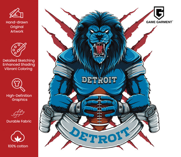 Detroit Football Shirt
