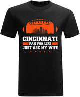 Cincinnati Fan For Life Shirt