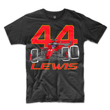 Formula British Driver Lewis #44 Motorsports Racing