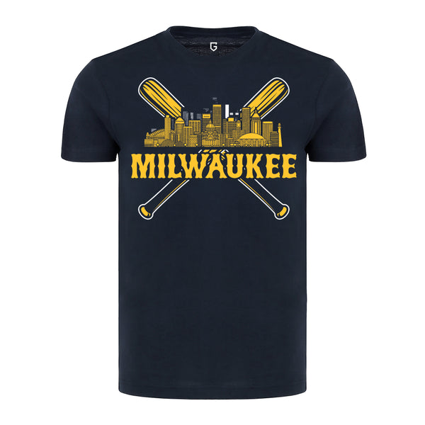 Milwaukee Baseball Skyline