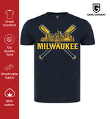 Milwaukee Baseball Skyline