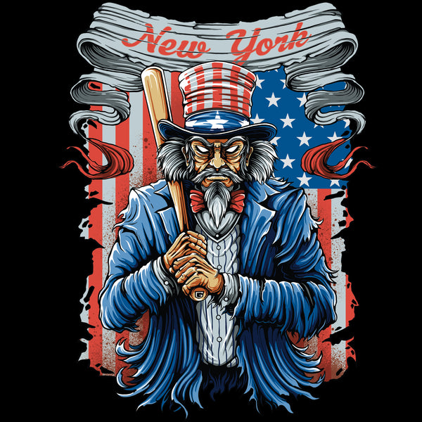 New York Uncle Sam Baseball Shirt