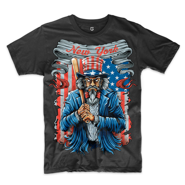 New York Uncle Sam Baseball Shirt