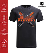 San Francisco Baseball Skyline