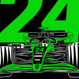 Formula #24 Chinese Motorsports Racing Driver - Zhou