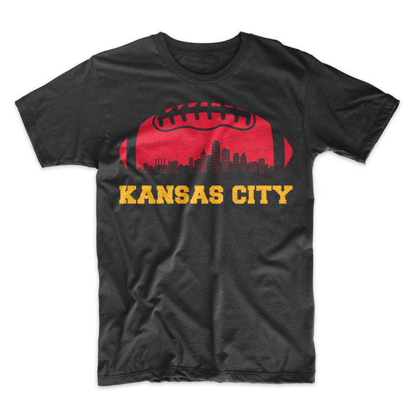 Kansas City Football Skyline
