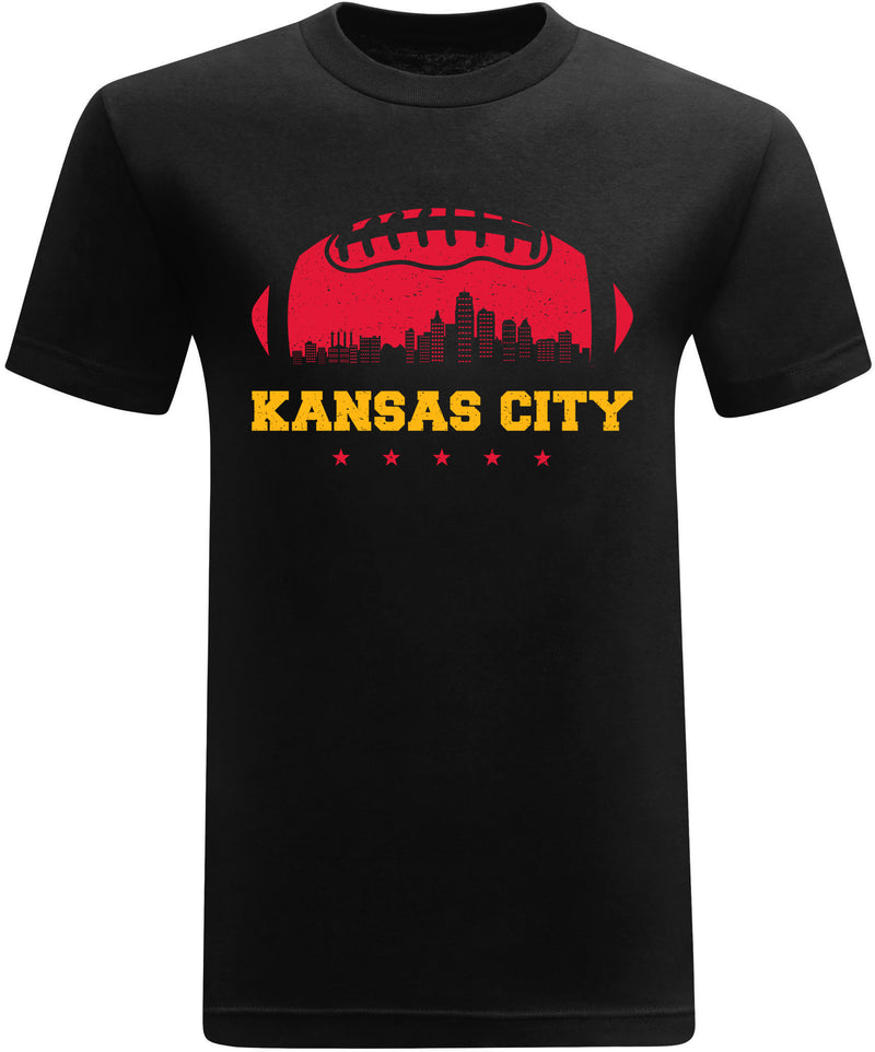 Kansas City Football Skyline