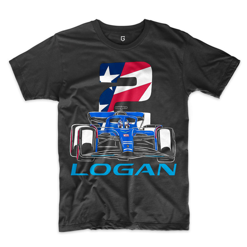 Formula American Motorsports Racing Driver - Logan